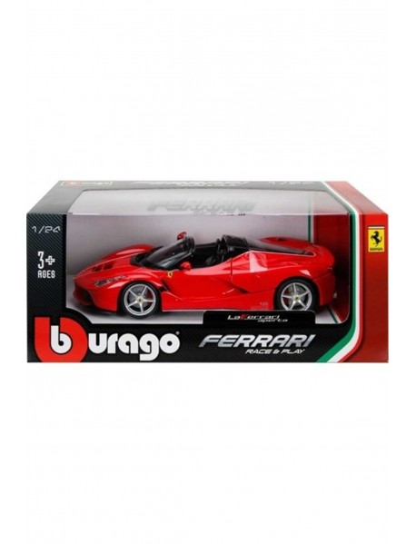 Burago 1:24 Ferrari Laferrari Aperta Kırmızı Renk Model Araba