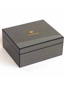 Cohiba Humidor Karbon Desen - Setli Puro Kutusu