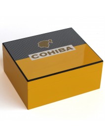 Cohiba Humidor Orijinal Sarı - Setli Puro Kutusu