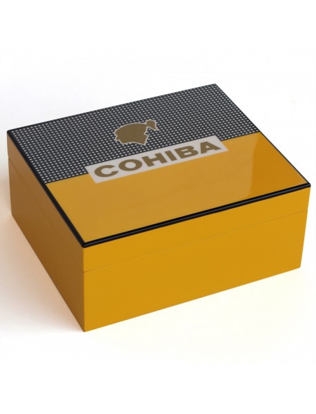 Cohiba Humidor Orijinal Sarı - Setli Puro Kutusu