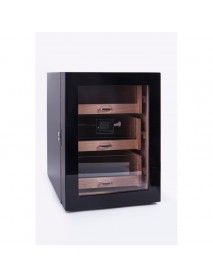 Cohiba 2024 Model Üç Çekmeceli Humidor - Siyah Lake