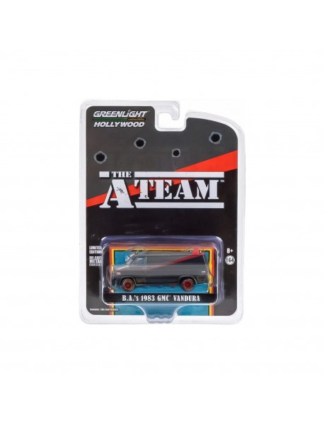 Greenlight 1:64 - A-Team B.a.'s 1983 Gmc Vandura Model Araba