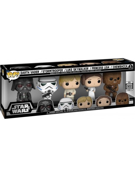 Funko Star Wars Celebration Exclusive Funko Pop 5 Pack - 2022 Galactic Convention