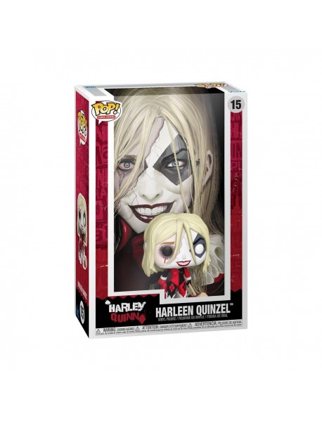 Funko Pop Comic Covers Dc Super Heroes Harley Quinn - Harleen Quinzel No:15